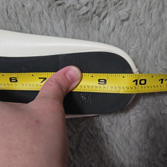 White Mary Janes flat shoes - Picture 10 of 12